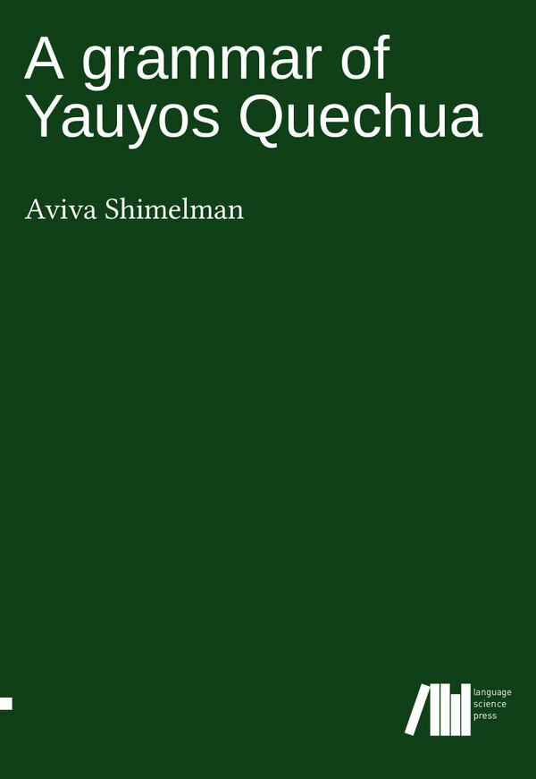 A Grammar of Yauyos Quechua cover